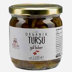 Yerlim Organik Gül Biber Turşusu 400g
