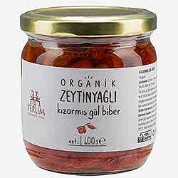 Yerlim Organik Zeytinyağlı Kızarmış Gül Biber 400g