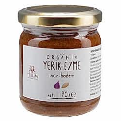 Yerlim Organik İncir Pekmezli Badem Ezmesi 190g