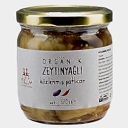 Yerlim Organik Zeytinyağlı Közlenmiş Patlıcan 370g