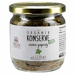 Yerlim Organik Taze Asma Yaprağı  Tuzsuz  230g