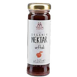 Yerlim Organik Şeftali Nektarı 125g